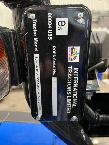 804104-19 Front loader, SOLIS 26 4WD SOLIS - 2021