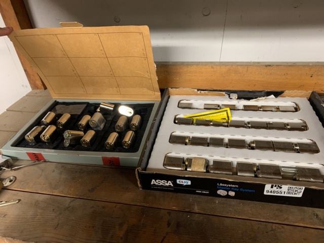 940551-1 Lock cylinders Assa 40 pcs