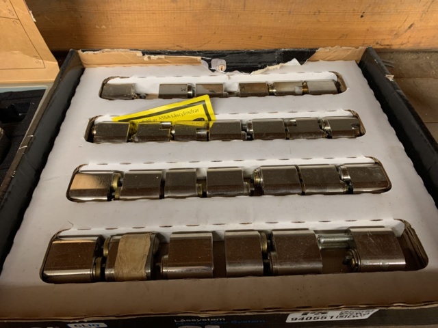 940551-2 Lock cylinders Assa 40 pcs