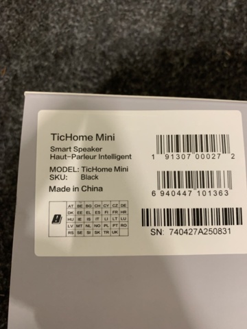 955834-4 Assortment of smart speakers - Mobvoi TicHome Mini