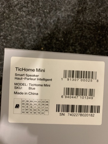 955834-6 Assortment of smart speakers - Mobvoi TicHome Mini