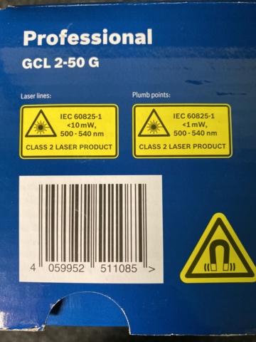 957277-3 Combi laser Bosch GCL 2-50/RM10