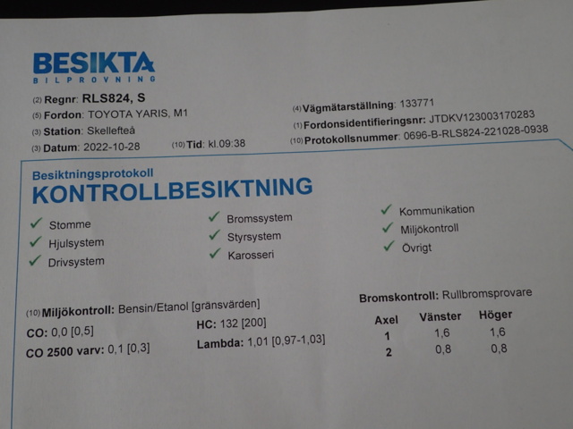 862051-107 Toyota Yaris 5-door 1.0 VVT-i - 2000