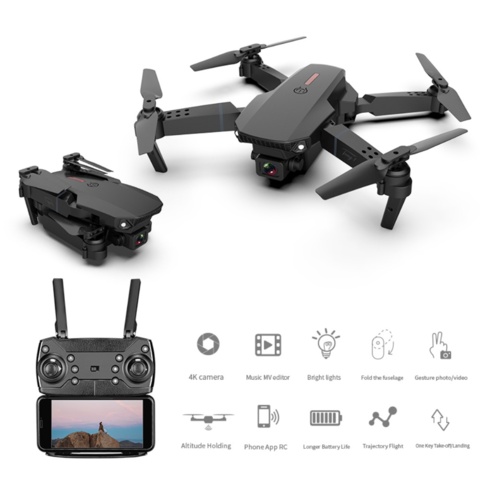 957580-5 2 drones, 4K, 2 cameras, app - Shipping included