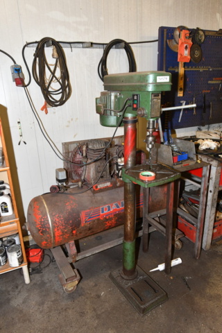 949298-1 Pillar drill + compressor