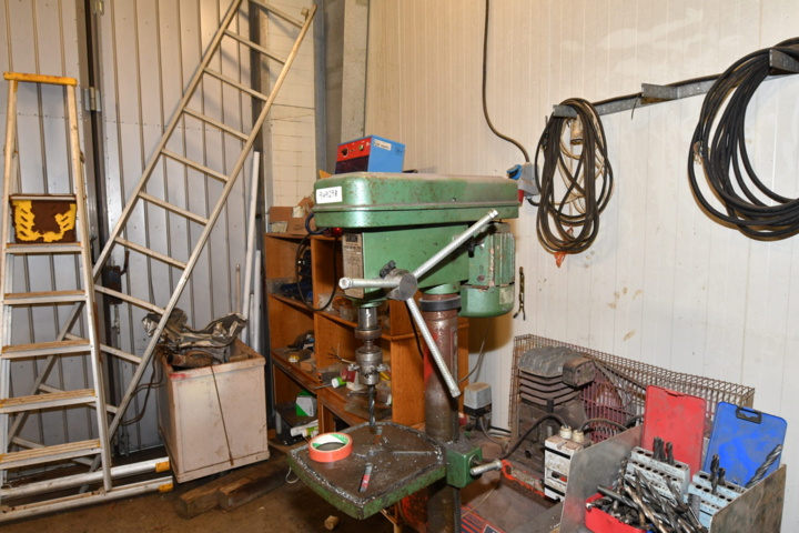 949298-3 Pillar drill + compressor