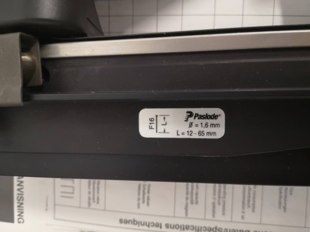 882501-8 Nail gun Paslode Impulse IM250/65 F16