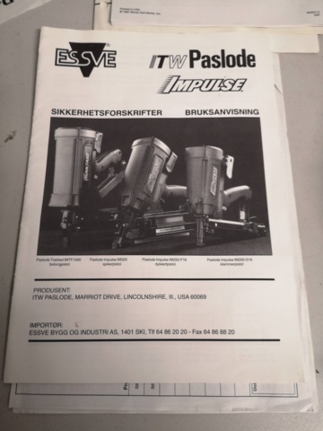 882501-13 Nail gun Paslode Impulse IM250/65 F16