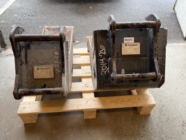802675-3 SteelWrist buckets 2 pieces Digging bucket DB1 / Cable bucket