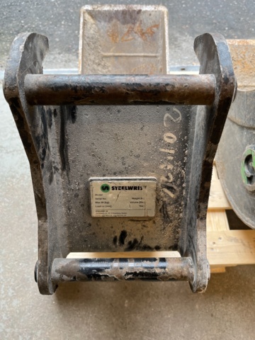 802675-8 SteelWrist buckets 2 pieces Digging bucket DB1 / Cable bucket