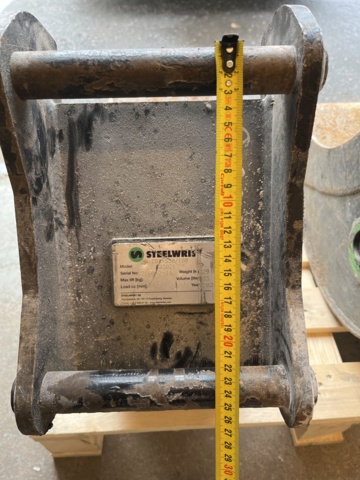 802675-10 SteelWrist buckets 2 pieces Digging bucket DB1 / Cable bucket