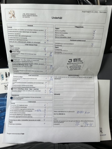 946193-29 Peugeot Partner Increased Payload 1.5 BlueHDi -2019