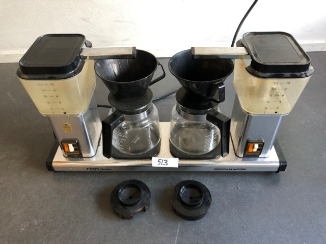 957679-1 Moccamaster tuplakahvinkeitin - Ei pohjahintaa