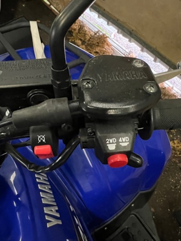 896884-12 Yamaha Grizzly 350 -2008 inc plow & winch