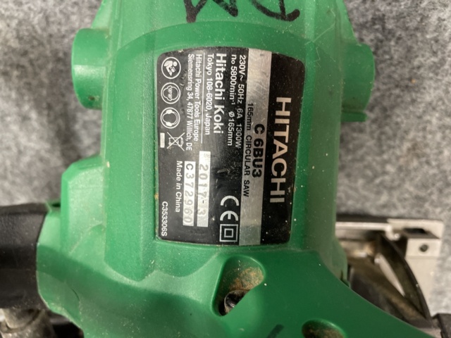 917658-4 Hitachi circular saw