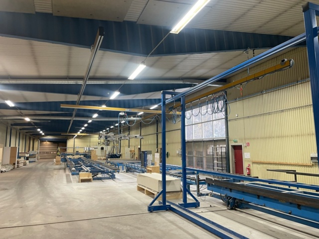 764665-18 HB system med två traverser utrustade med vakuumok