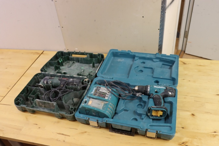 930586-2 Multitool Bosch PMF250CES + Screwdriver Makita