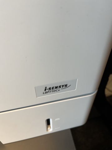 803184-4 Canon printer i-Sensys