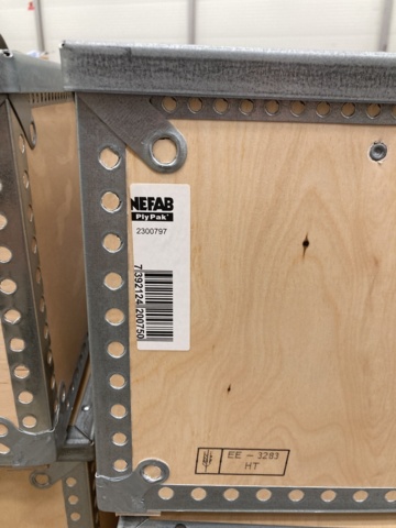 955724-2 7 tool boxes Nefab 670x250x250 mm