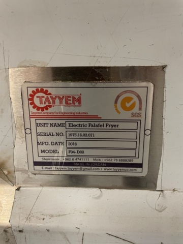 764669-9 Fryer with filter (falafel)
