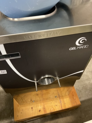 886995-10 Soft glass machine Gel Matic BC Easy 1 PM