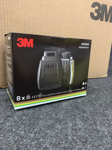 958877-3 64 pcs Combination filter 3M Secure Click D8094