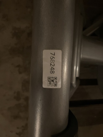 768248-14 Seated calf press - Calf exemption Life fitness