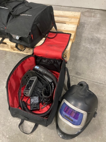 958920-3 Welding helmets with fresh air 3M 9100 & 3M Adflo 5 pcs