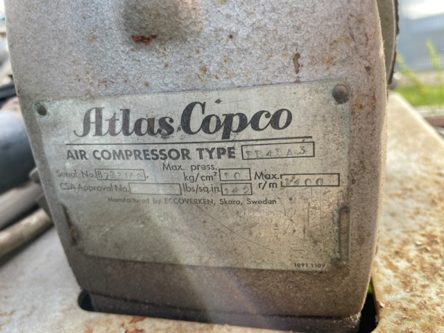 958642-6 Engine - Honda, Compressor - Atlas Copco