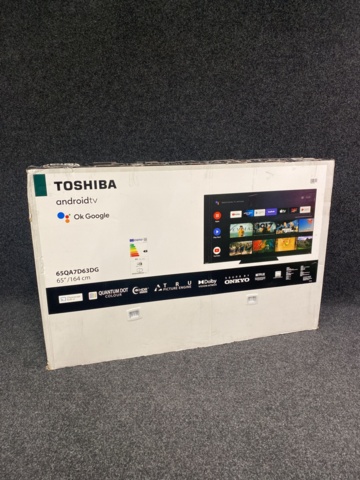 65" 4K QLED Android™ Smart TV Toshiba 65QA7D63DG - PS Auction - We ...