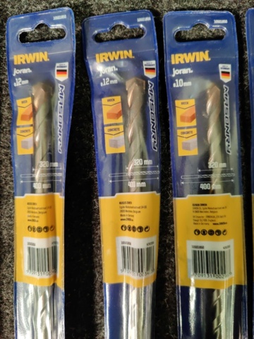 959418-3 Longer mortar drill Irwin 6-14 mm