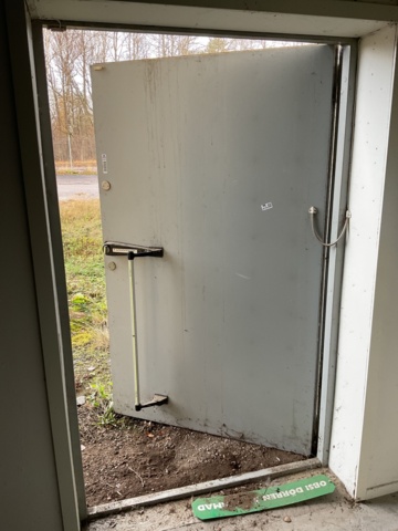 887304-1 Steel door, escape door