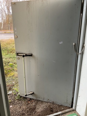 887304-2 Steel door, escape door