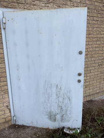 887304-4 Steel door, escape door