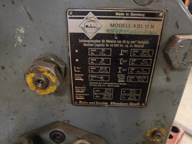 928608-17 Punching/Profiling machine Muhru Bender KBL 11 N