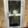 887326-8 Aluminum entrance door