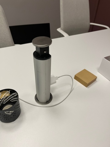 868919-6 Conference table with chairs, Whiteboard