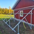 960760-3 Markstativ med 12st solcellpaneler, 5kW