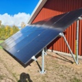 960760-1 Markstativ med 12st solcellpaneler, 5kW