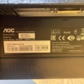 953043-6 Computer monitors 2 pcs 24" / 19" AOC / V7