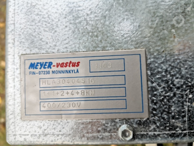 962012-2 Meyer-vastus Heater