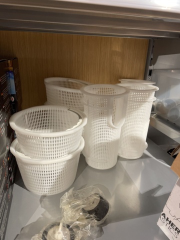 946701-11 17 sections of shelves with pool items