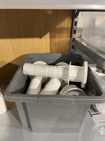 946701-15 17 sections of shelves with pool items