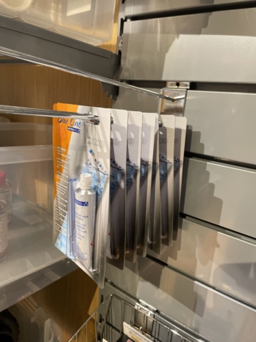 946701-31 17 sections of shelves with pool items