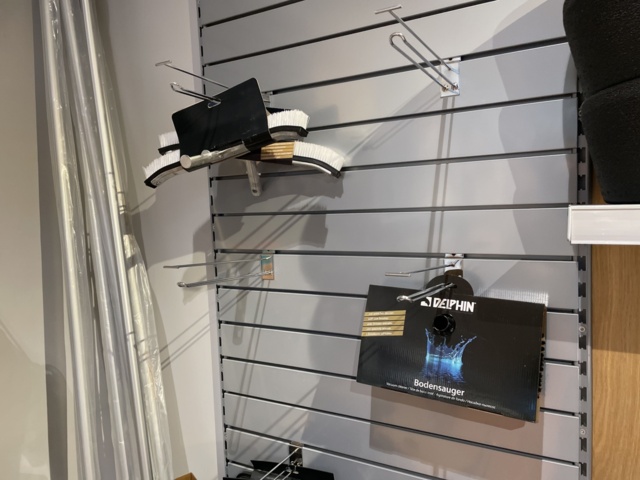 946701-41 17 sections of shelves with pool items