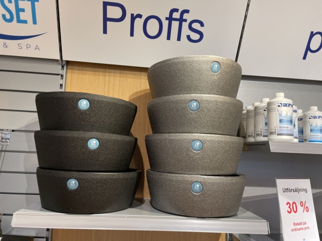 946701-42 17 sections of shelves with pool items