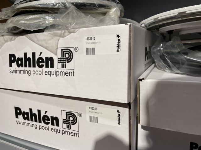 946701-59 17 sections of shelves with pool items