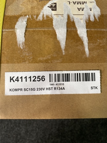 963773-3 Compressor SC15G 230V HST R134A, 195B0053, DANFOSS