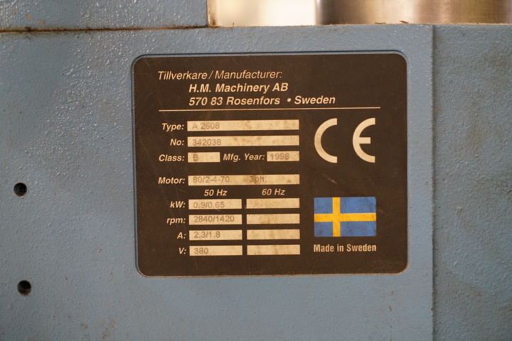 953828-3 Pillar drill A2608 HM Machinery AB