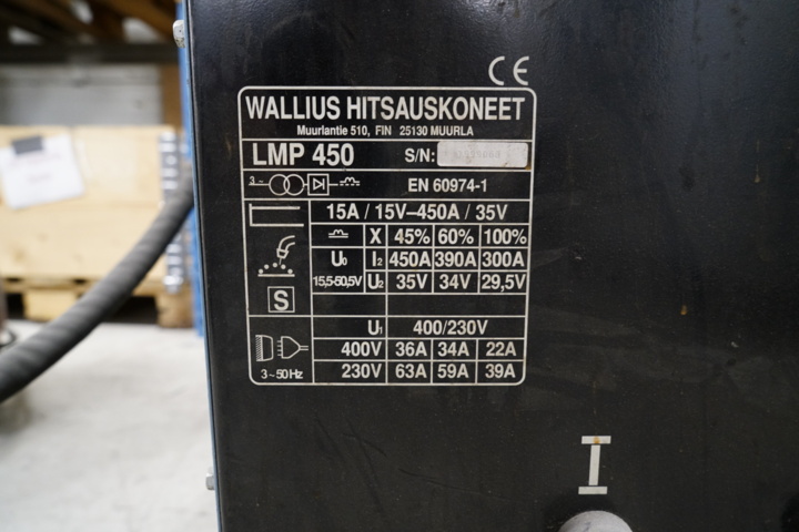 953833-4 Migsvets Wallius LMP 450 with LM40 feeder